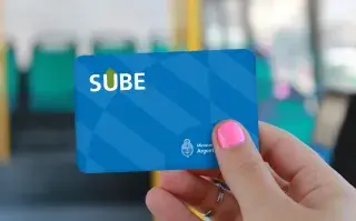 Tarjeta SUBE.