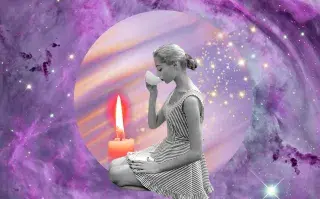 La llama violeta es una técnica para conectar tu energía.