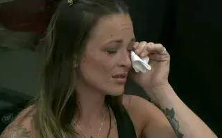 Agostina recibió la visita de Morena, su hija.