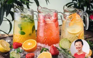 Kari Gao: receta de agua saborizada.