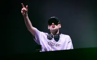 Bizarrap en el Boombastic Festival 2023.