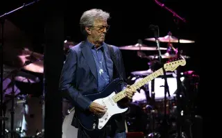 Eric Clapton en el Royal Albert Hall el 7 de mayo de 2022 en Londres, Inglaterra.