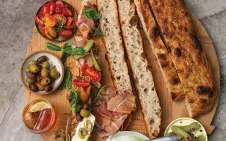 Focaccia, el pan italiano que nos enseña a hacer Germán Torres.