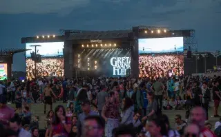 Todo listo para el Lollapalooza Argentina 2024.