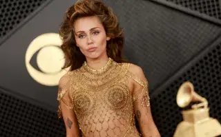 Miley Cyrus ganó su primer Premio Grammy durante la ceremonia 2024.