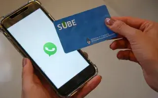 La tarjeta SUBE se puede registrar por WhatsApp.