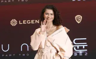 El espectacular "Lob" que lució Zendaya durante su gira de presentación de Dune 2.