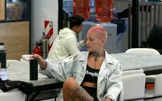 Furia y Martin en la casa de Gran Hermano.