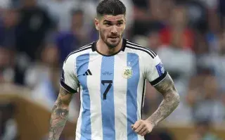 Rodrigo de Paul en Qatar 2022.