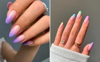 10 diseños de nail art ombre para que te inspires.