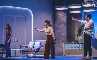 Nancy Duplaá, Juan Pablo Geretto y Fer Metilli la rompen en "Exit".