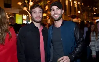 Ed Westwick y Chace Crawford trabajaron juntos en Gossip Girl.