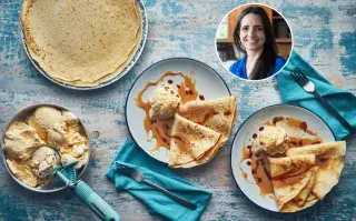 Agregales a tus panqueques dulce de leche, crema, frutas o helado.