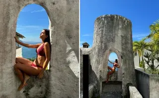 Las sensuales fotos de Zaira Nara durante su vacaciones en Brasil.