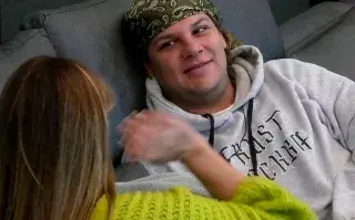 Emmanuel y su amiga Noelia en Gran Hermano.