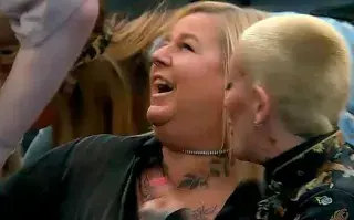 Virginia y Furia en Gran Hermano.