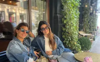 Juliana Awada y su hija Valentina Barbier compartiendo una salida juntas.
