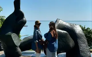 Los días de Juliana Awada en Copenhague en imágenes: familia, buena gastronomía, arte y diseño.