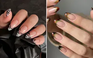 Uñas animal print: 10 diseños de francesitas con estampa animal que son tendencia