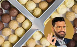 Así es el box de trufas que Betu creó para homenajear a los papás en su día.