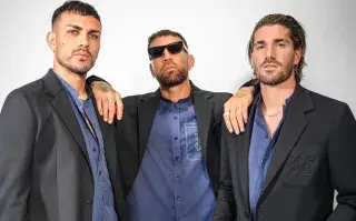 Leandro Paredes, Nicolás Otamendi y Rodrigo de Paul