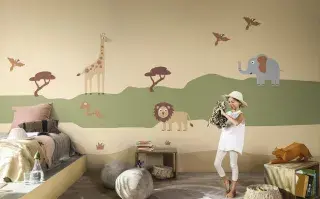 En el bosque encantado, los árboles cantan a nuestro lado: un escenario muy común de los cuentos creado para seguir conectando con la naturaleza. Pintar árboles, hojas, animales, puede resultar en un disparador para el juego en casa.