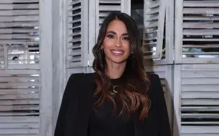 Antonela Roccuzzo en un evento.