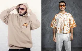 Dónde comprar ropa de hombre en Avellaneda: 5 buenas marcas de Flores para conseguirla barata Dos modelos hombres usando ropa de marcas.