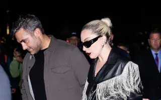 Lady Gaga y su prometido, Michael Polansky.