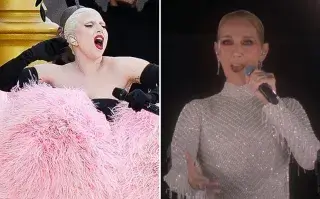 Así fue el increíble show de Celine Dion y Lady Gaga en la apertura de los Juegos Olímpicos 2024 Celine Dion y Lady Gaga