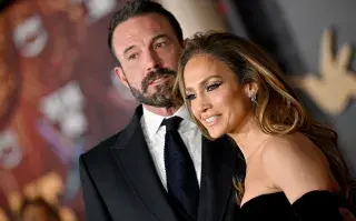 Foto de Jennifer Lopez con Ben Affleck.