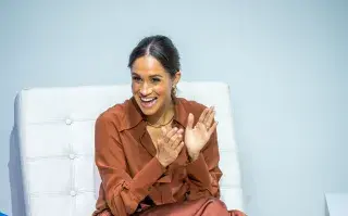 Meghan Markle en su visita a Colombia, el 15 de agosto.