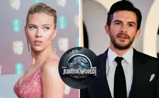 Scarlett Johansson y Jonathan Bailey en las primeras imágenes de la nueva Jurassic World Fotos de Scarlett Johansson y Jonathan Bailey.