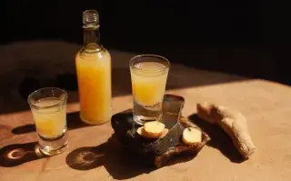 El shot de jengibre, una mezcla concentrada para mejorar tu sistema inmunológico.