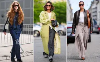 Guía de estilo: los mejores looks de street style para inspirarte en esta semana 3 looks de street style para inspirarte en la semana.