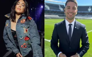 La cantante, Ángela Leiva, y el periodista, Gastón Edul se conocieron durante las grabaciones de Bake Off Celebrity