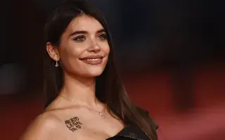 Eva De Dominici rememoró su infancia con el video más emotivo junto a su hijo Cairo Foto de Eva de Dominici en el Festival de Cine de Roma, en 2018.