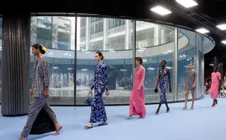 Desfile de Carolina Herrera, Primavera/verano 2025 en la semana de la moda de Nuevas York.