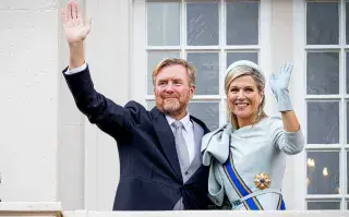 La reina de los países bajos, Máxima Zorreguieta lució un estilismo soñado para el día más importante de su esposo