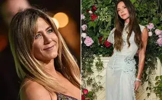 Jennifer Aniston y Victoria Beckham