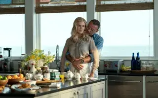 Imagen de Liev Schreiber y Nicole Kidman en La pareja perfecta.