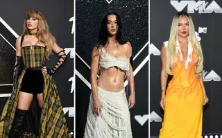 Los mejores looks en la alfombra roja de los MTV VMAs 2024, de Taylor Swift a Karol G Fotos de Taylor Swift, Katy Perry y Karol G, los mejores looks en la alfombra roja de los MTV VMAs 2024.