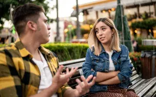 Citas: pareja discutiendo