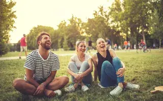aire libre, jovenes