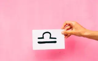 Símbolo del signo Libra