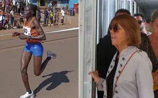 Giséle Pélicot y Rebecca Cheptegei