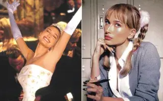 Hailey Bieber disfrazada para Halloween