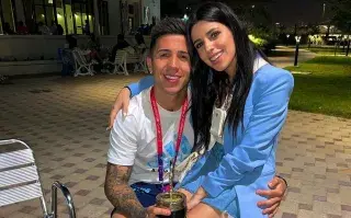 Enzo Fernández y Valentina Cervantes decidieron separarse