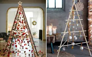 Una versión de arbolito de Navidad para inspirarse.