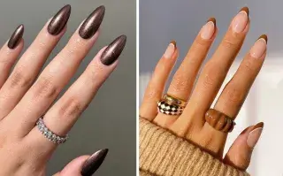 El diseño de uñas en color canela es una de las tendencias que pisan fuerte en el mundo beauty